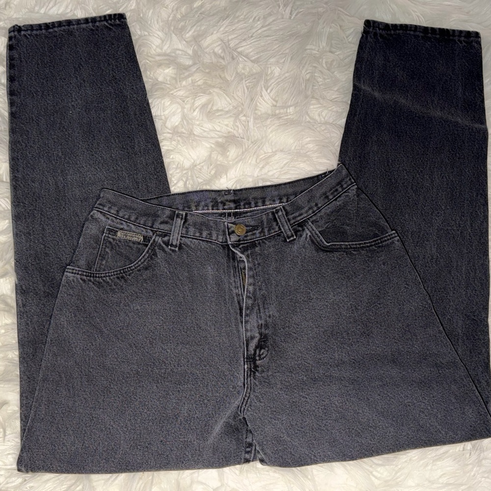 Wrangler Women's Straight Leg Jeans - Dark Gray